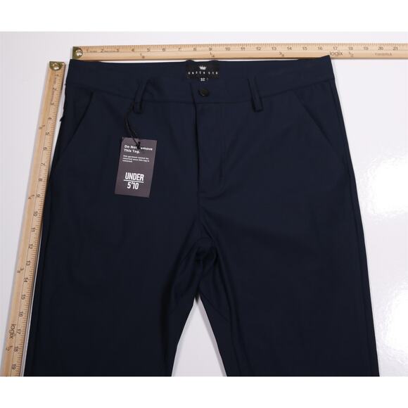 Under 510 Navy Blue Pace Performance Pants Trousers 32x28 New - Picture 4 of 7